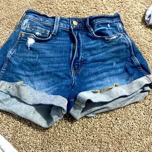 Shorts, worn slightly